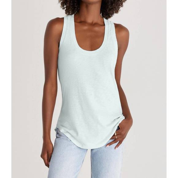 Z Supply Tops New Z Supply Relaxed Slub Tank In Skylight Poshmark